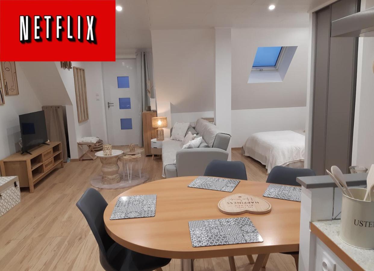 Vezelois Studio Cosy Spacieux Lumineux Avec Terrasse מראה חיצוני תמונה